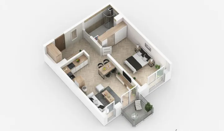 Mieszkanie 2-pokojowe Warszawa Białołęka, ul. Światowida