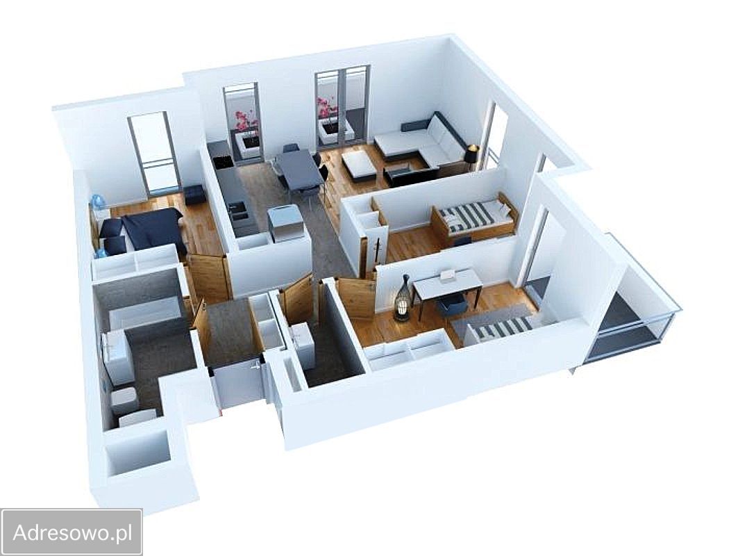 Mieszkanie 4-pokojowe Skórzewo, ul. Grafitowa. Zdjęcie 6