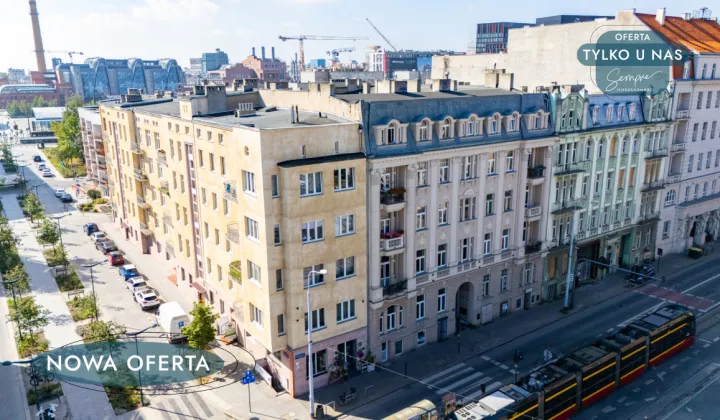 Mieszkanie 4-pokojowe Łódź Śródmieście, ul. Prezydenta Gabriela Narutowicza