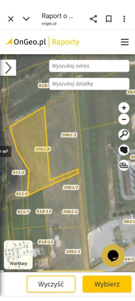 Działka budowlana Witanowice