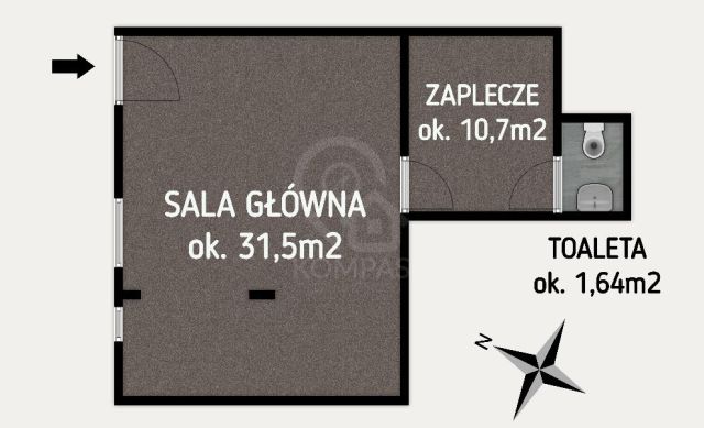 Lokal Wrocław Śródmieście, ul. Jedności Narodowej. Zdjęcie 8