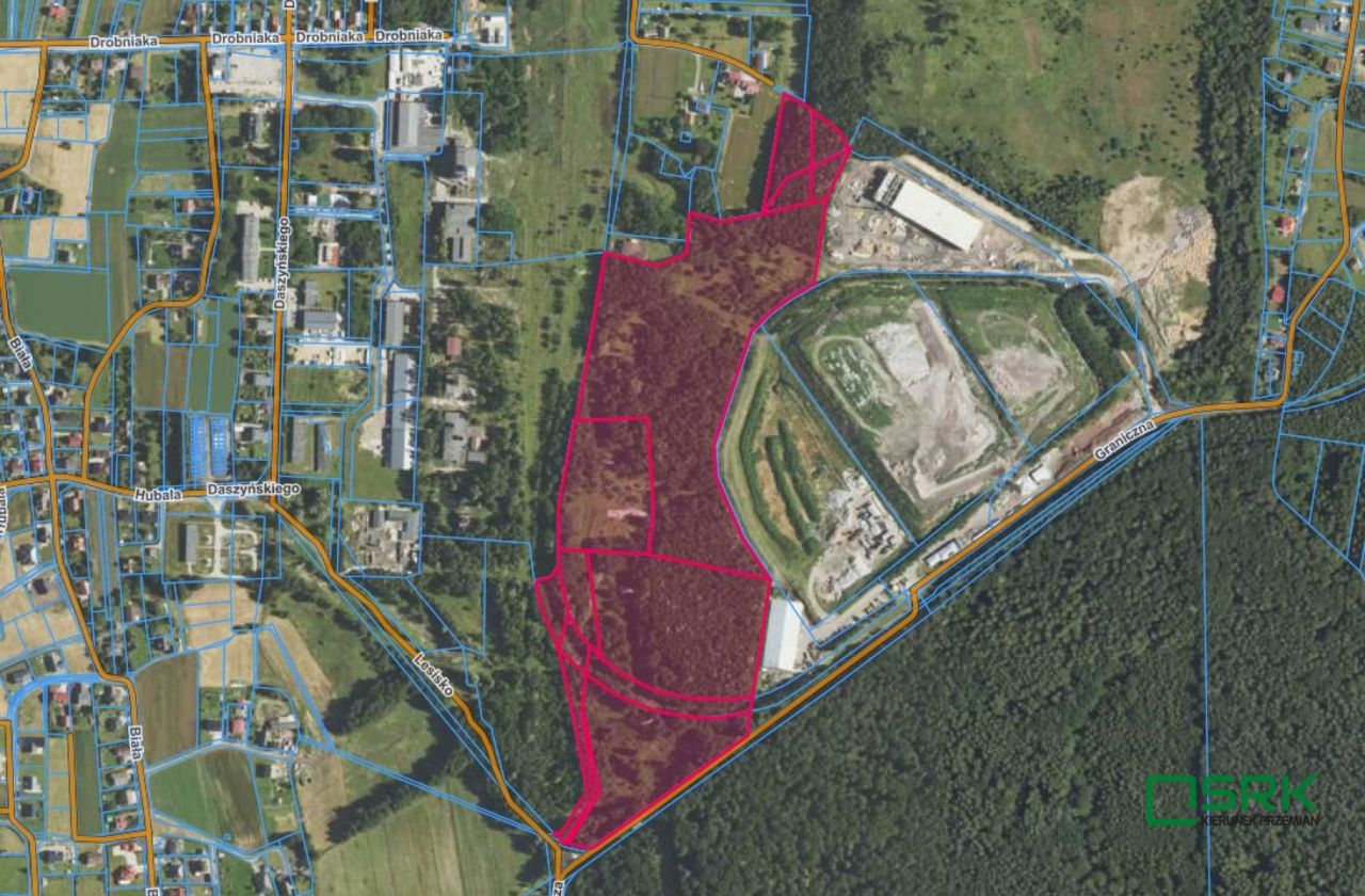 Działka Brzeszcze, ul. Graniczna. Zdjęcie 1