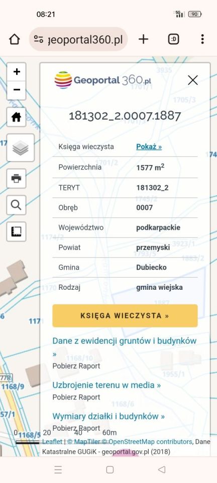 Działka rolna Nienadowa. Zdjęcie 5