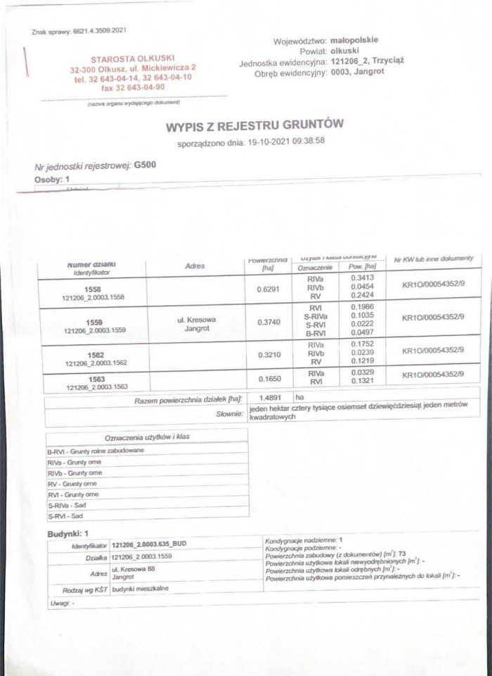 Działka Jangrot, ul. Kresowa. Zdjęcie 3