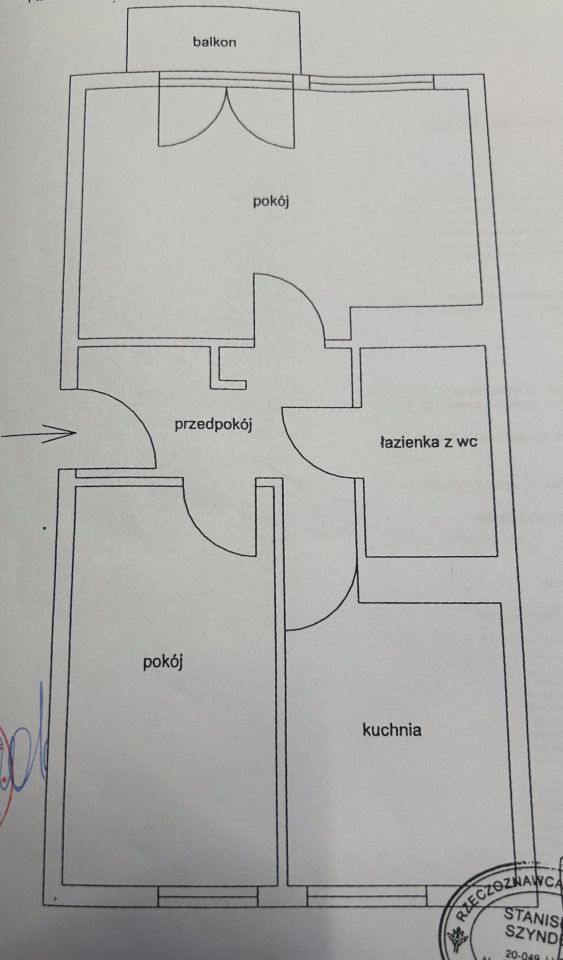 Mieszkanie 2-pokojowe Włodawa, ul. Chełmska