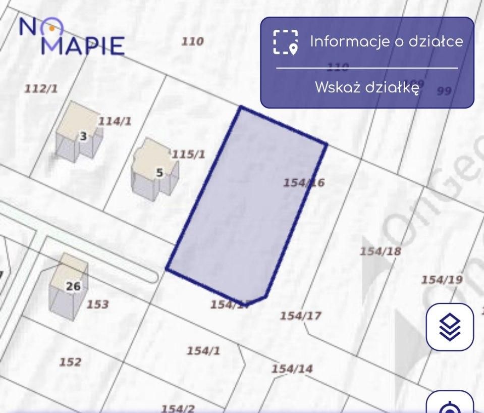 Działka budowlana Przyrów, ul. Stroma. Zdjęcie 1