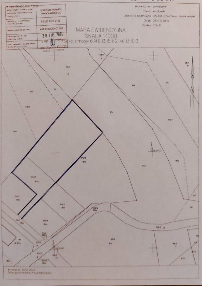 Działka budowlana Groblice, ul. Polna. Zdjęcie 3