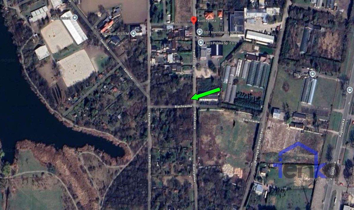 Działka budowlana Warszawa Mokotów, ul. Kostrzyńska