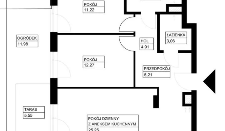 Mieszkanie 3-pokojowe Warszawa Ursus, ul. Stanisława Bodycha