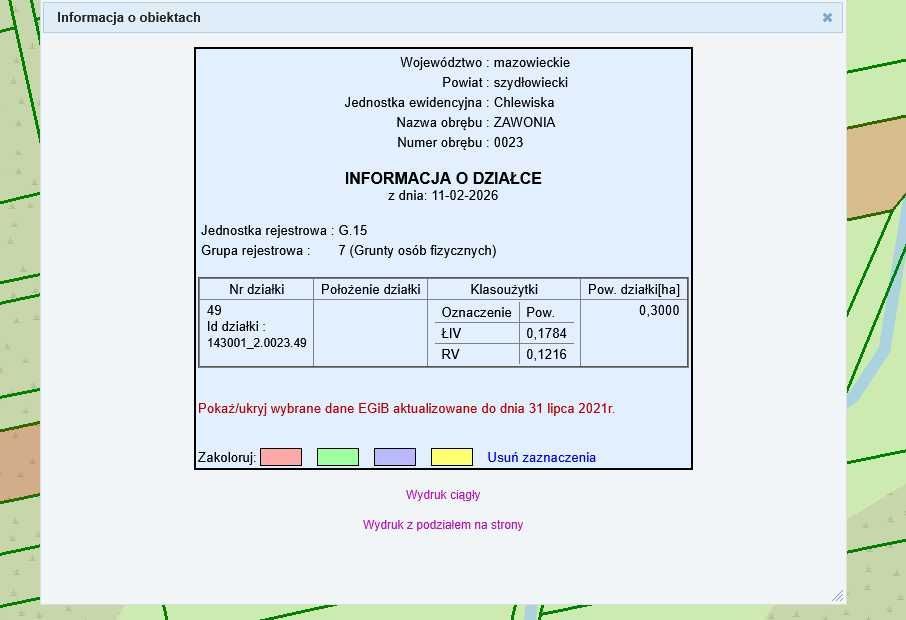 Działka rolna Zawonia. Zdjęcie 2