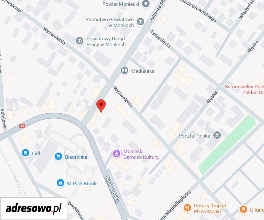 Lokal Mońki, ul. Juliusza Słowackiego. Zdjęcie 2