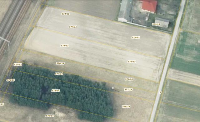 Działka rolna Czarnca, ul. Kolejowa. Zdjęcie 1