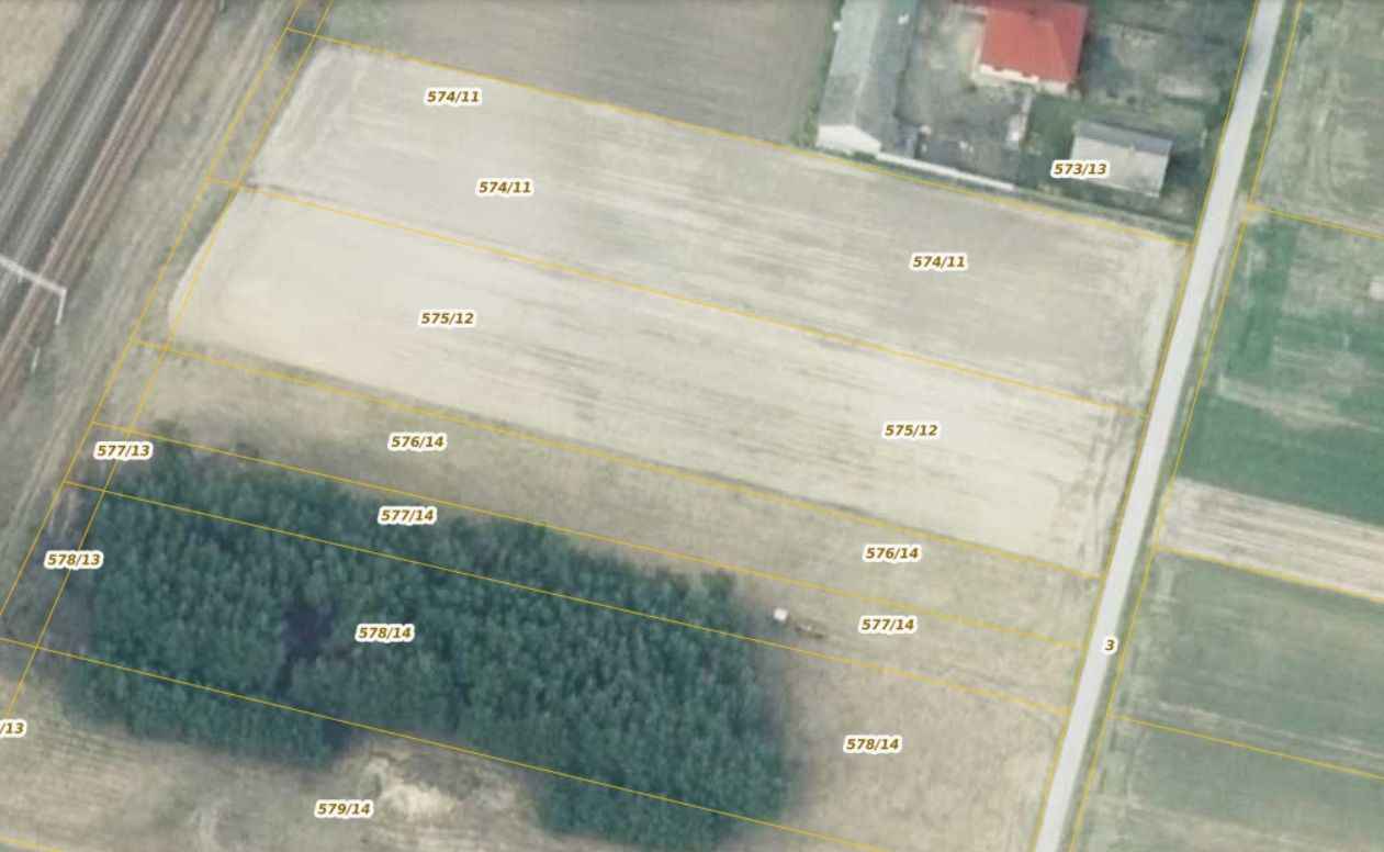 Działka rolna Czarnca, ul. Kolejowa