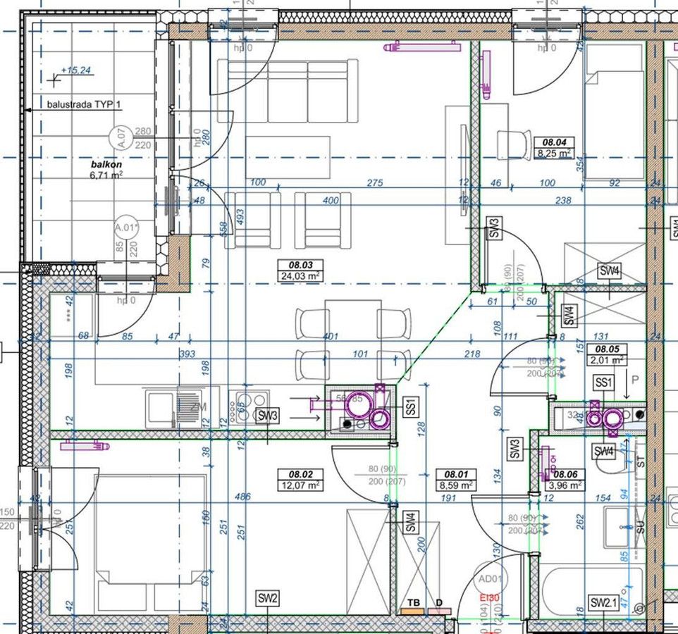 Mieszkanie 3-pokojowe Katowice Koszutka, ul. Słoneczna. Zdjęcie 6