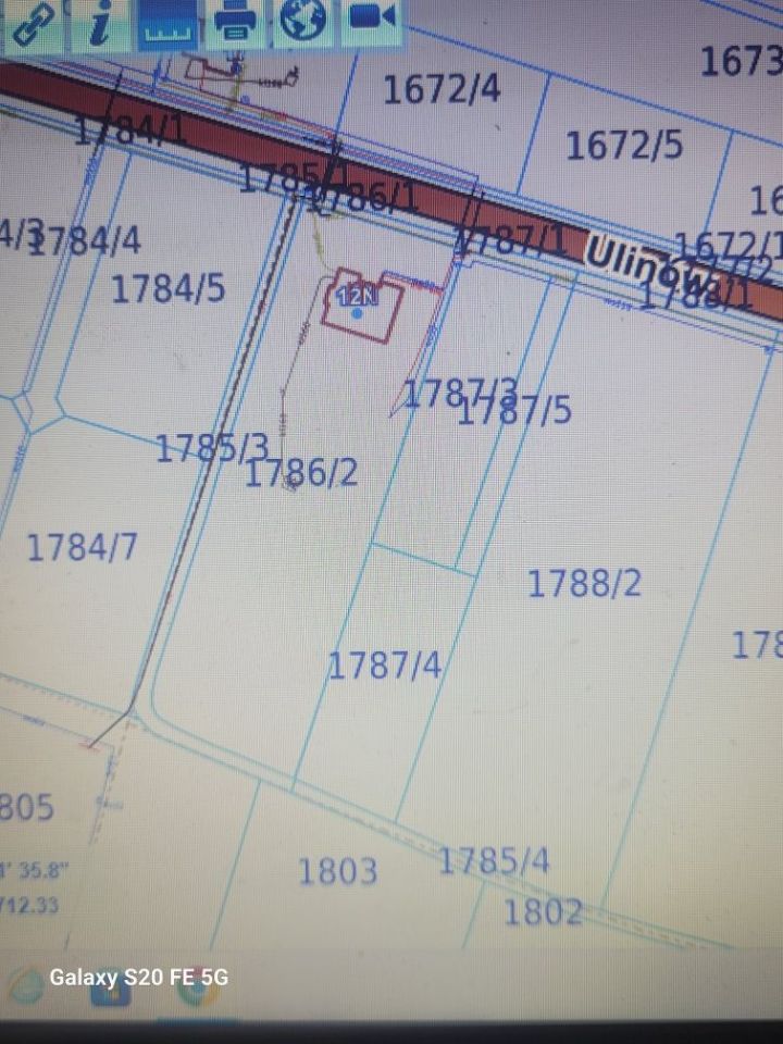 Działka budowlana Dąbrowa Tarnowska, ul. Ulinów. Zdjęcie 1