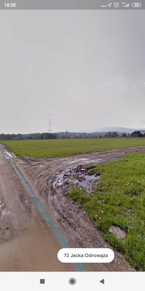 Działka budowlana Bielsko-Biała Komorowice Krakowskie, ul. Jacka Odrowąża