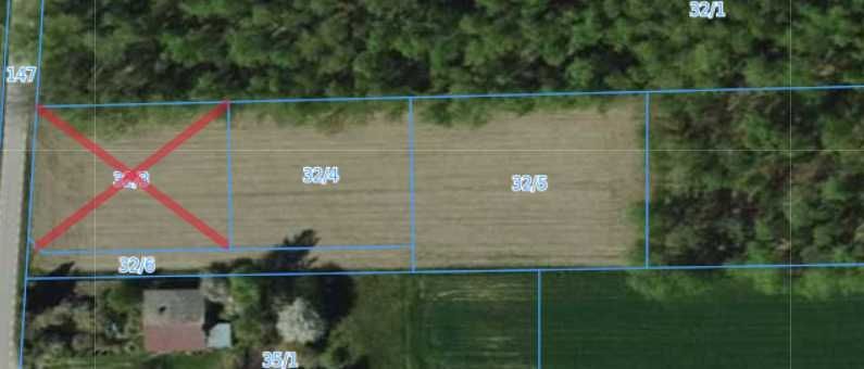 Działka budowlana Stary Chrząstów. Zdjęcie 2