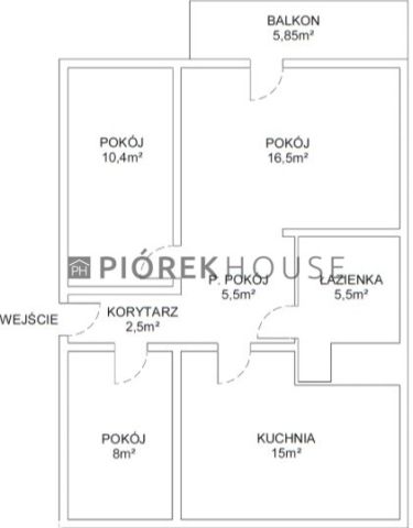 Mieszkanie 3-pokojowe Warszawa Ursynów, ul. Puszczyka. Zdjęcie 5