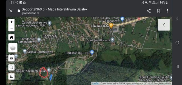 Działka budowlana Bęczarka. Zdjęcie 1