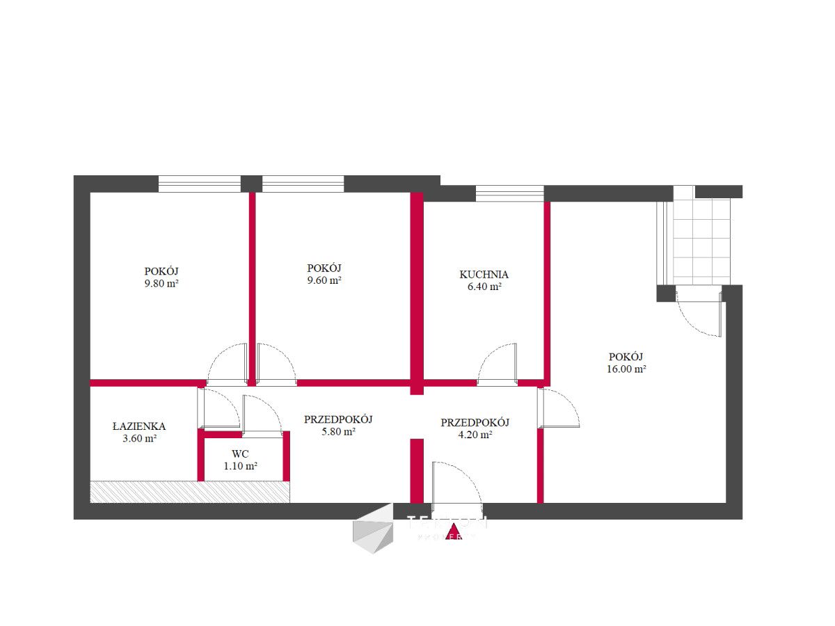 Mieszkanie 3-pokojowe Warszawa Wola, ul. Ogrodowa. Zdjęcie 9