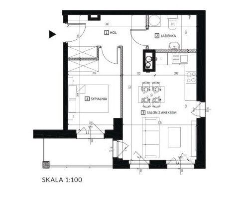 Mieszkanie 2-pokojowe Łódź, ul. Ozorkowska. Zdjęcie 8