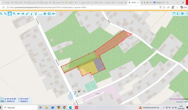 Działka budowlana Górno, ul. Centralna