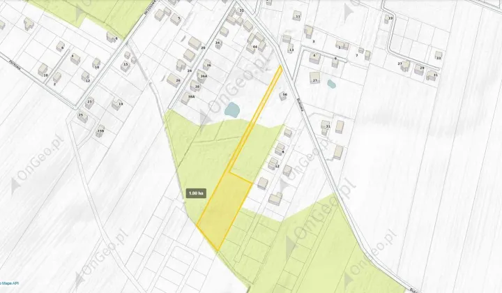 Działka rolna Bierkowo