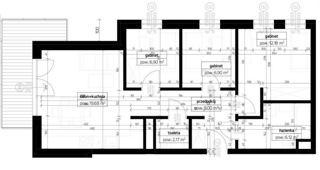 Mieszkanie 4-pokojowe Rzeszów Śródmieście, ul. Architektów. Zdjęcie 3