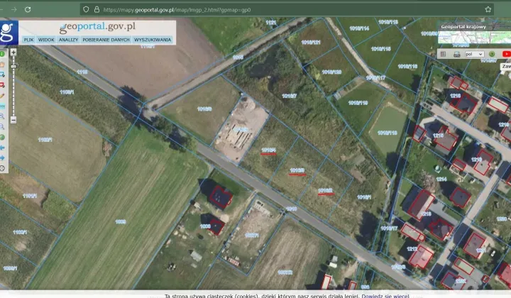 Działka budowlana Uciechów, ul. Wrocławska