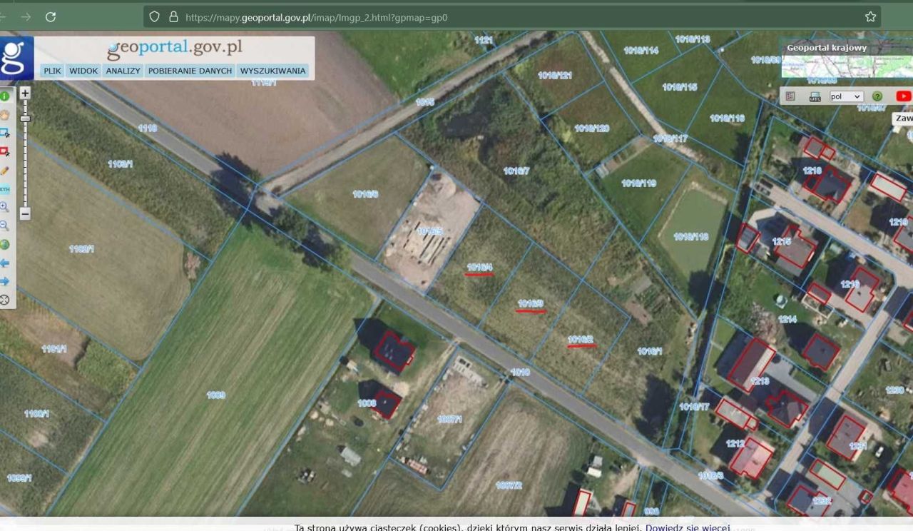 Działka budowlana Uciechów, ul. Wrocławska. Zdjęcie 1