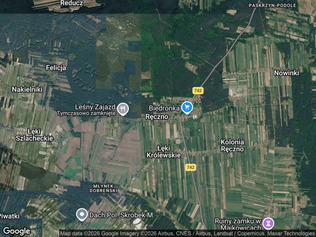 Działka budowlana Ręczno, ul. Główna. Zdjęcie 1