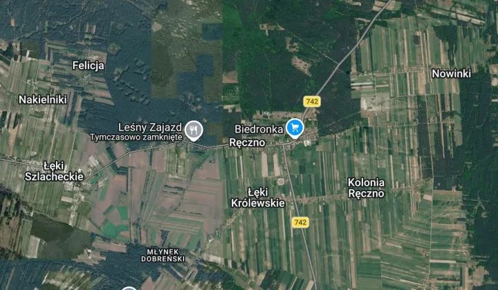 Działka budowlana Ręczno, ul. Główna