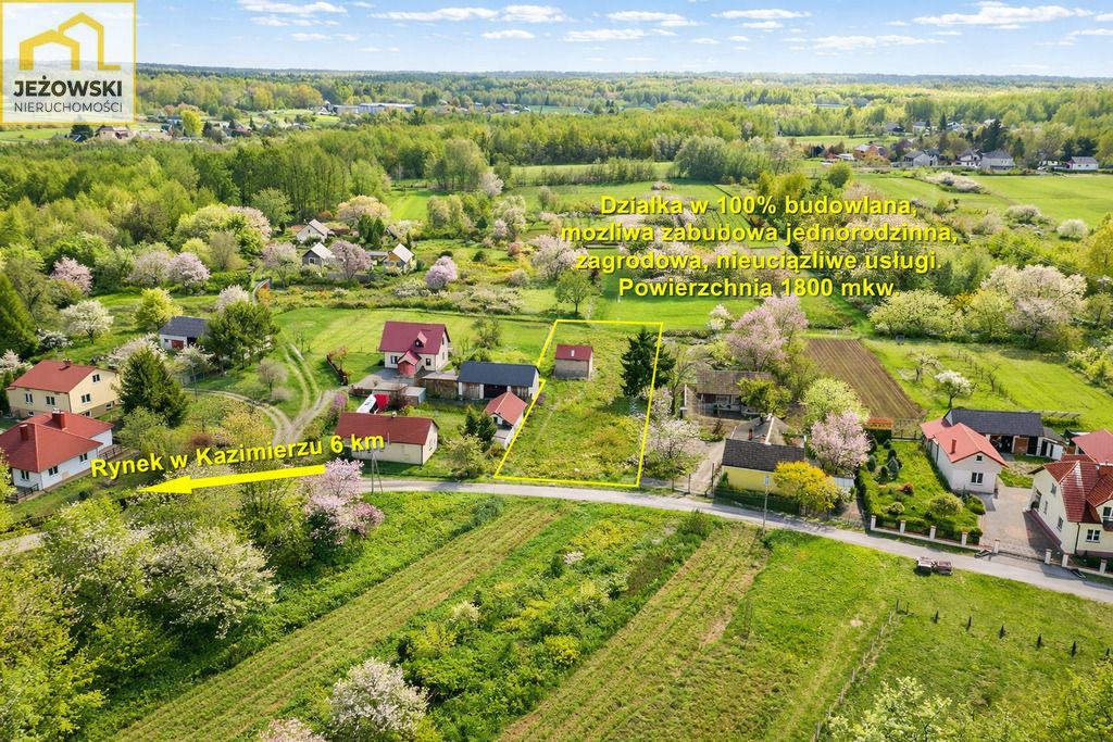 Działka budowlana Uściąż. Zdjęcie 1