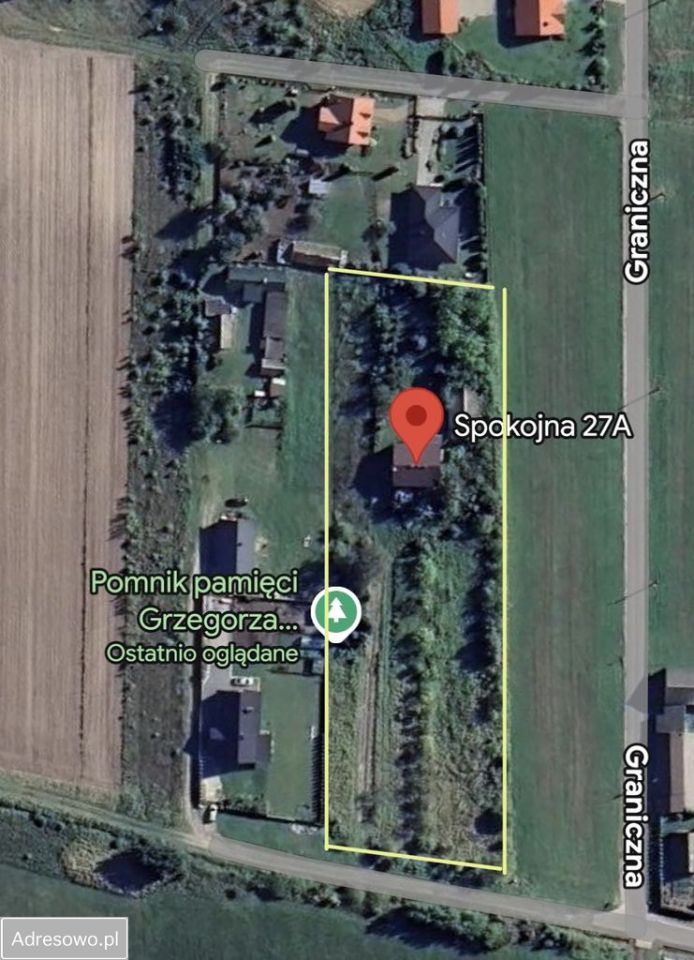 Działka budowlana Piastów, ul. Spokojna. Zdjęcie 3