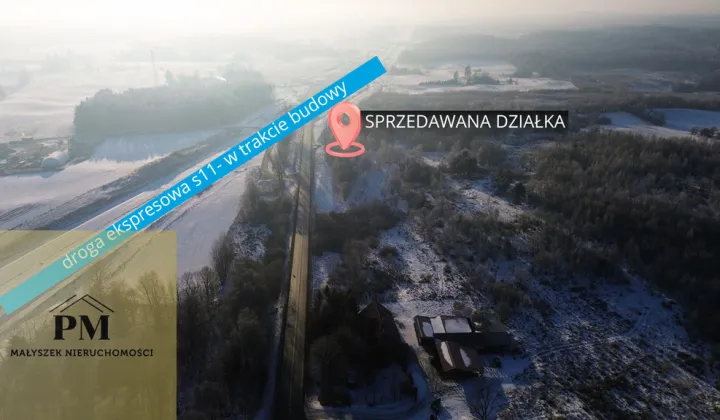 Działka inwestycyjna Janowiec