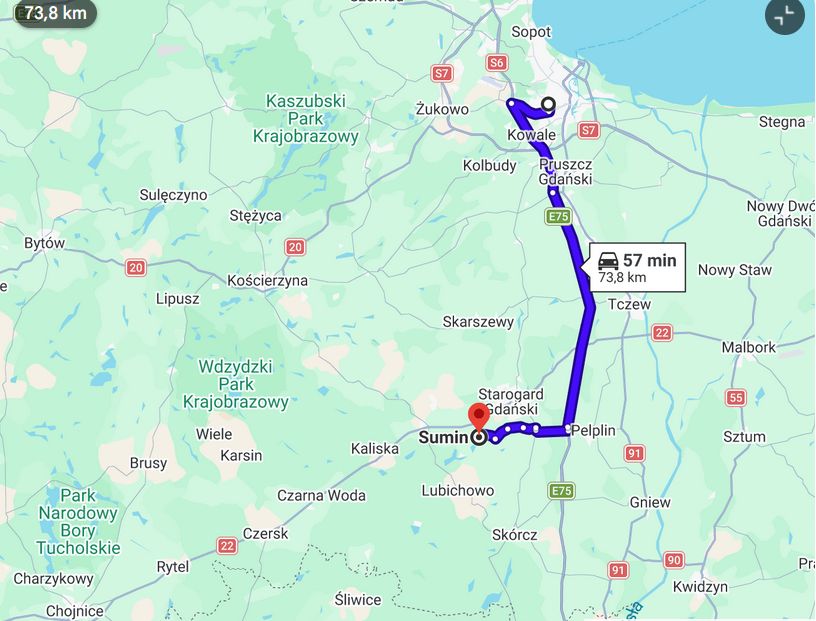 Działka rolna Sumin. Zdjęcie 7
