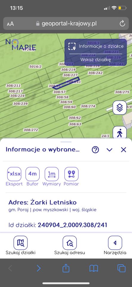 Działka budowlana Żarki-Letnisko, ul. Kąpielowa. Zdjęcie 2