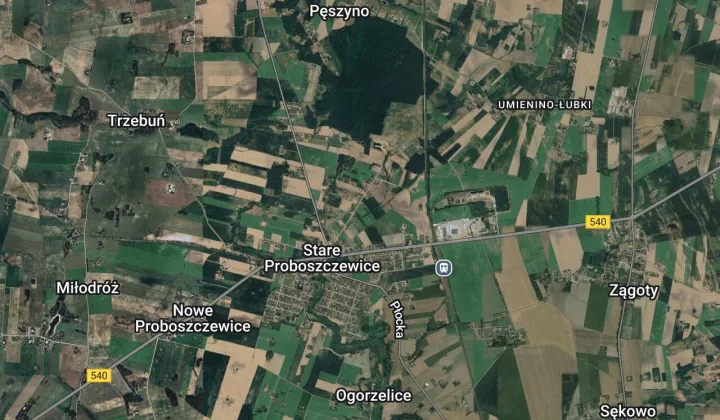 Działka budowlana Stare Proboszczewice, ul. gen. Jana Nepomucena Umińskiego