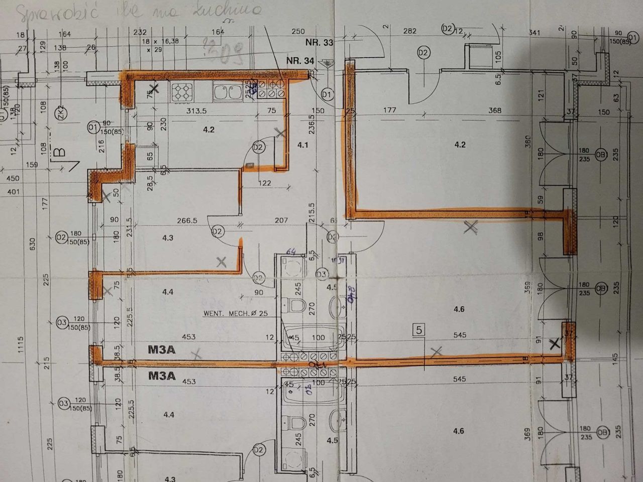Mieszkanie 3-pokojowe Kraków Kurdwanów, ul. Pagórkowa. Zdjęcie 2