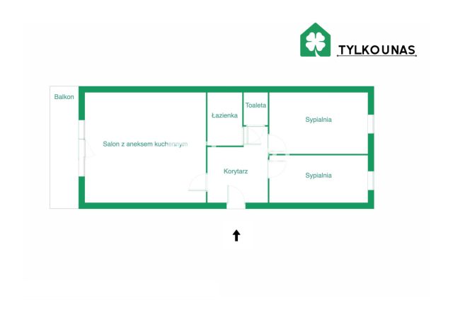 Mieszkanie 3-pokojowe Sopot Brodwino, ul. Oskara Kolberga. Zdjęcie 15