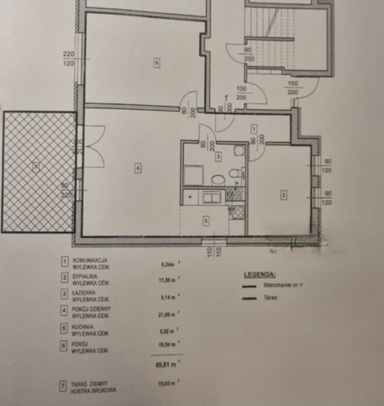 Mieszkanie 3-pokojowe Jaworzno. Zdjęcie 11