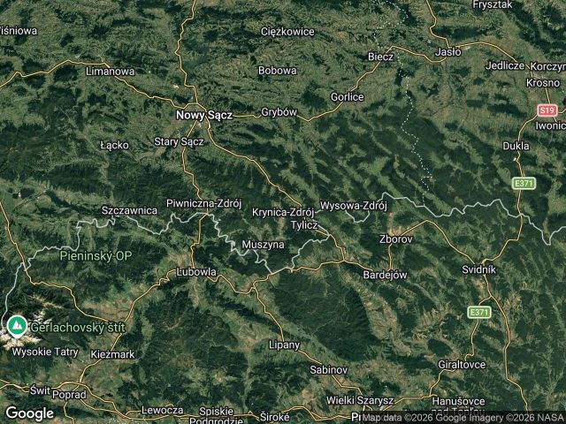 Działka inwestycyjna Krynica-Zdrój Krynica-Wieś, ul. Nadbrzeżna. Zdjęcie 1