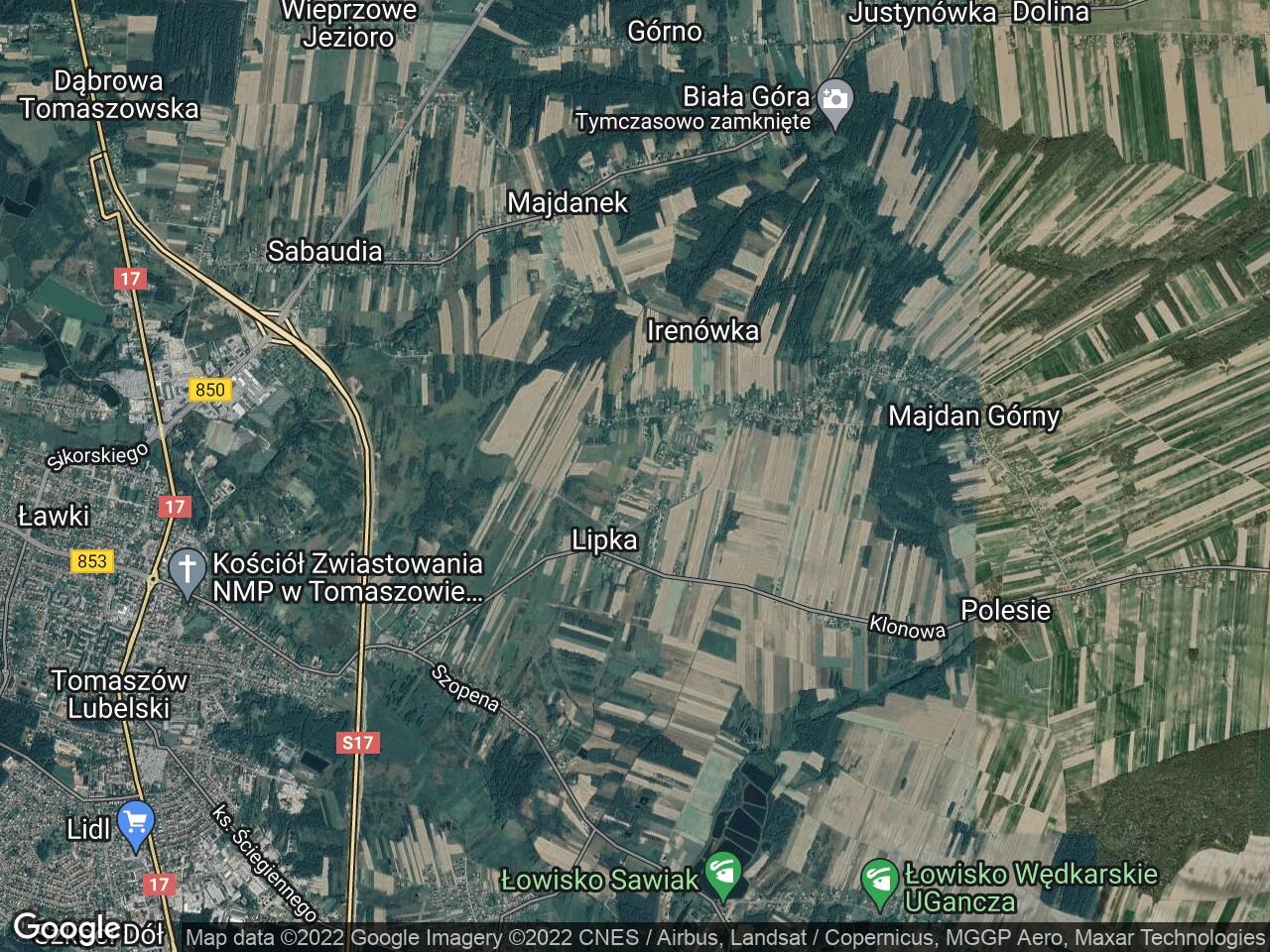 Działka budowlana Majdan Górny, ul. Dębowa