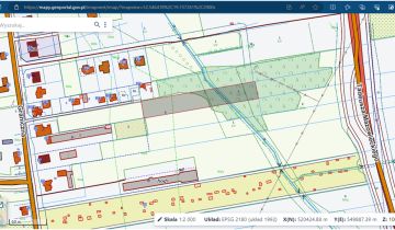 Działka inwestycyjna Płock Podolszyce, ul. Graniczna