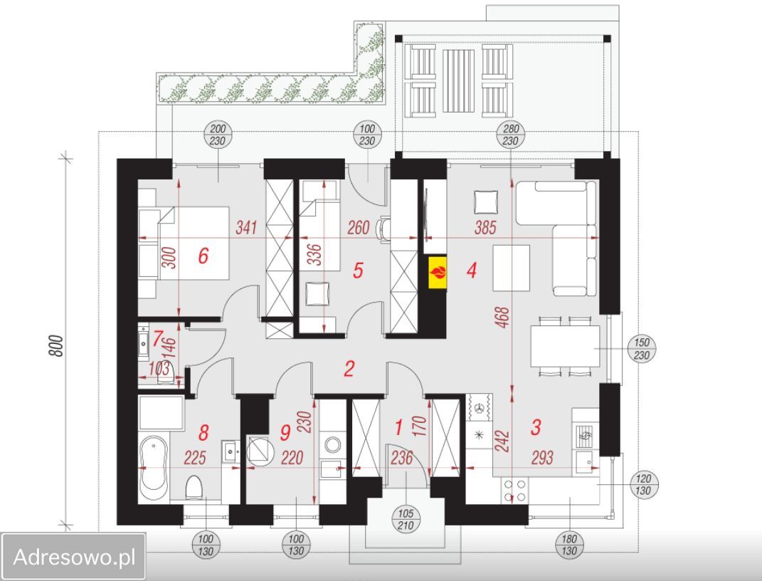 dom wolnostojący, 3 pokoje Busko-Zdrój. Zdjęcie 11