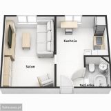 Mieszkanie 1-pokojowe Chorzów Stary Chorzów, ul. Wiejska. Zdjęcie 1