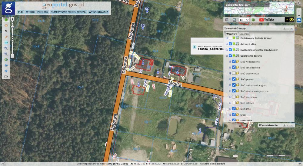 Działka rolno-budowlana Osowiec, ul. Dębowa. Zdjęcie 2