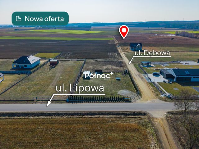 Działka budowlana Giełczyn, ul. Dębowa. Zdjęcie 1