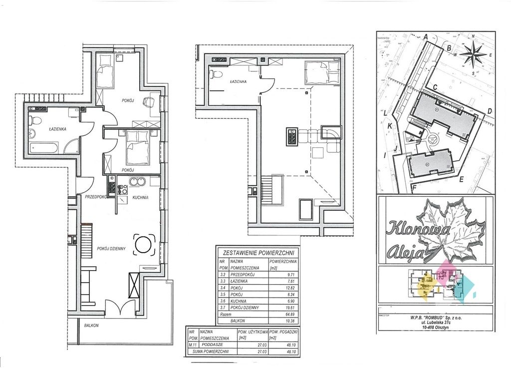 Mieszkanie 4-pokojowe Olsztyn Zatorze, ul. Władysława Reymonta. Zdjęcie 32