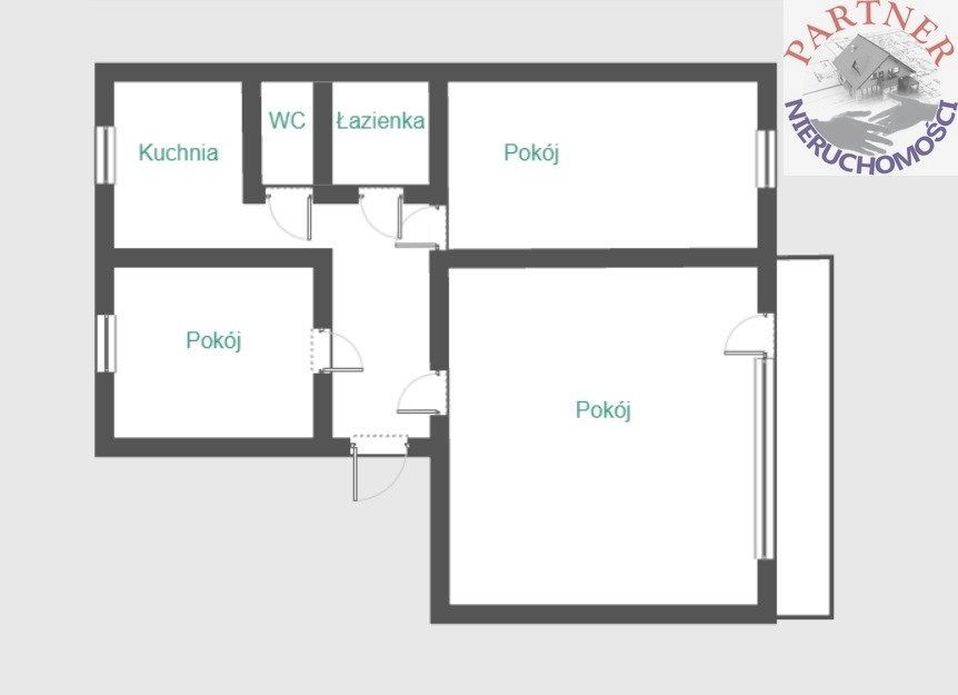 Mieszkanie 3-pokojowe Chrzanów. Zdjęcie 14